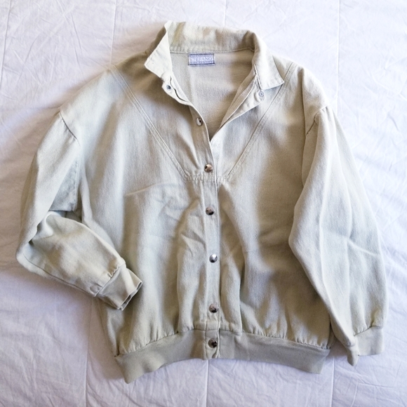 Vintage Stefano Jacket ◇ Light Mint Green - Picture 1 of 3
